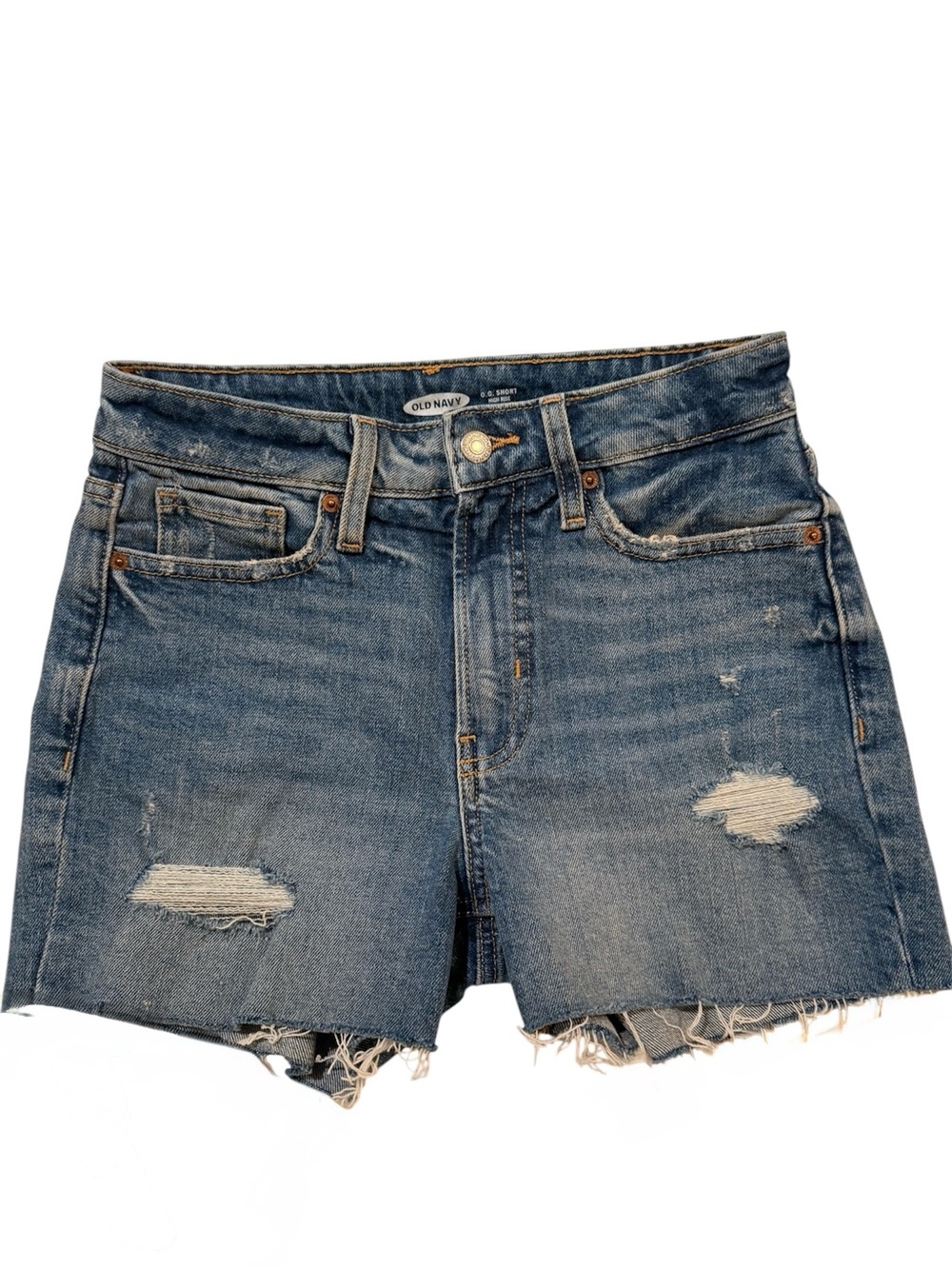 Old Navy Women's O.G. High-rise Jean Shorts size 0 2